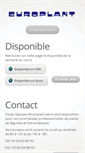 Mobile Screenshot of europlantsas.com
